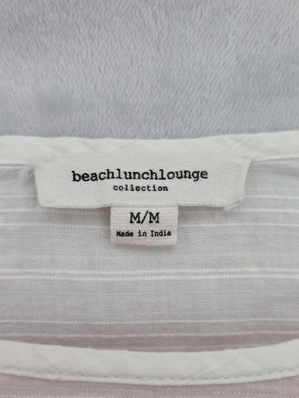 beachlunchlounge White Ruffled Sleeve Blouse - Picture 4 of 11